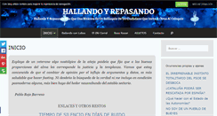 Desktop Screenshot of hallando-y-repasando.com